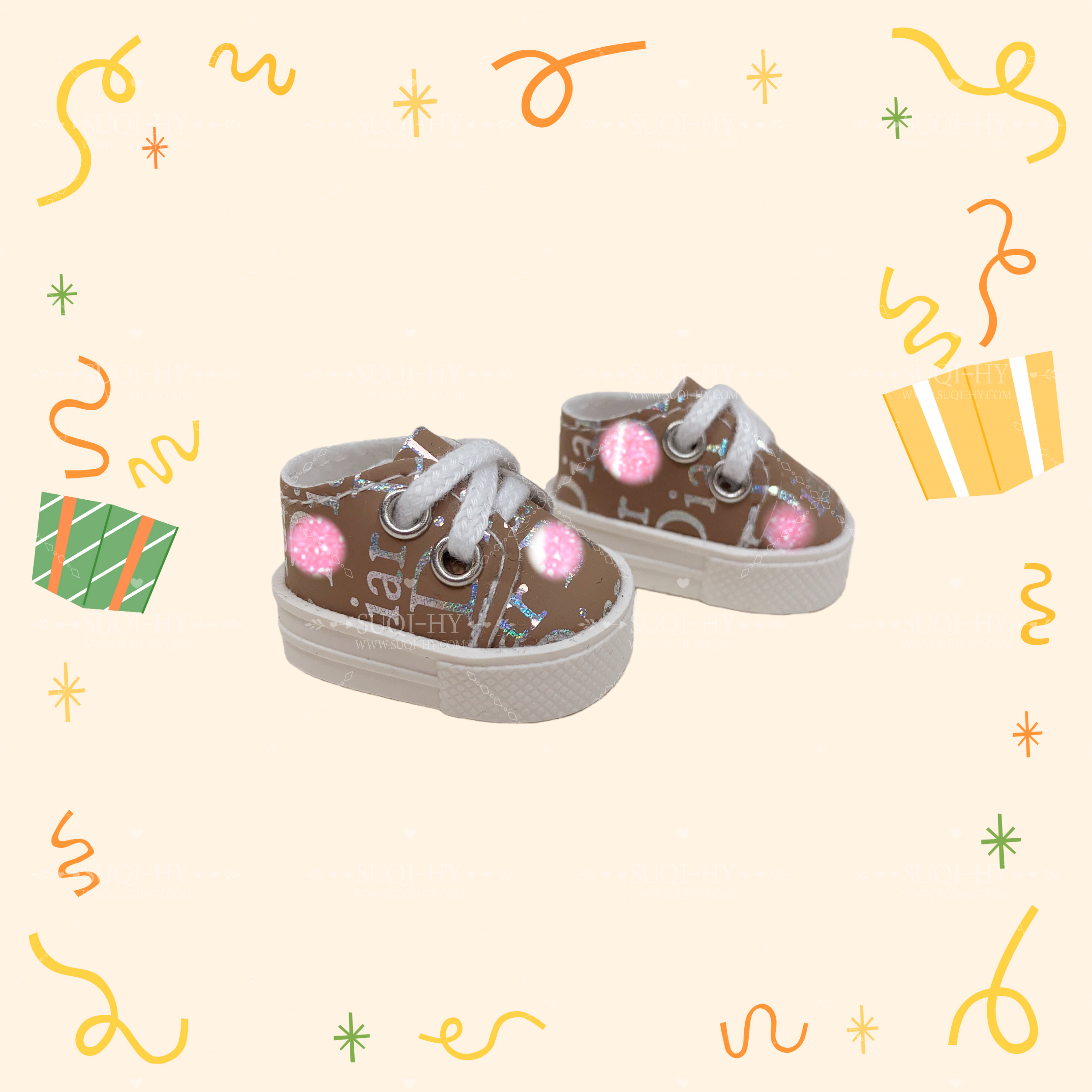 Doll shoes suitable for 17cm LBB dolls, compatible with V1/V2/V3 versions