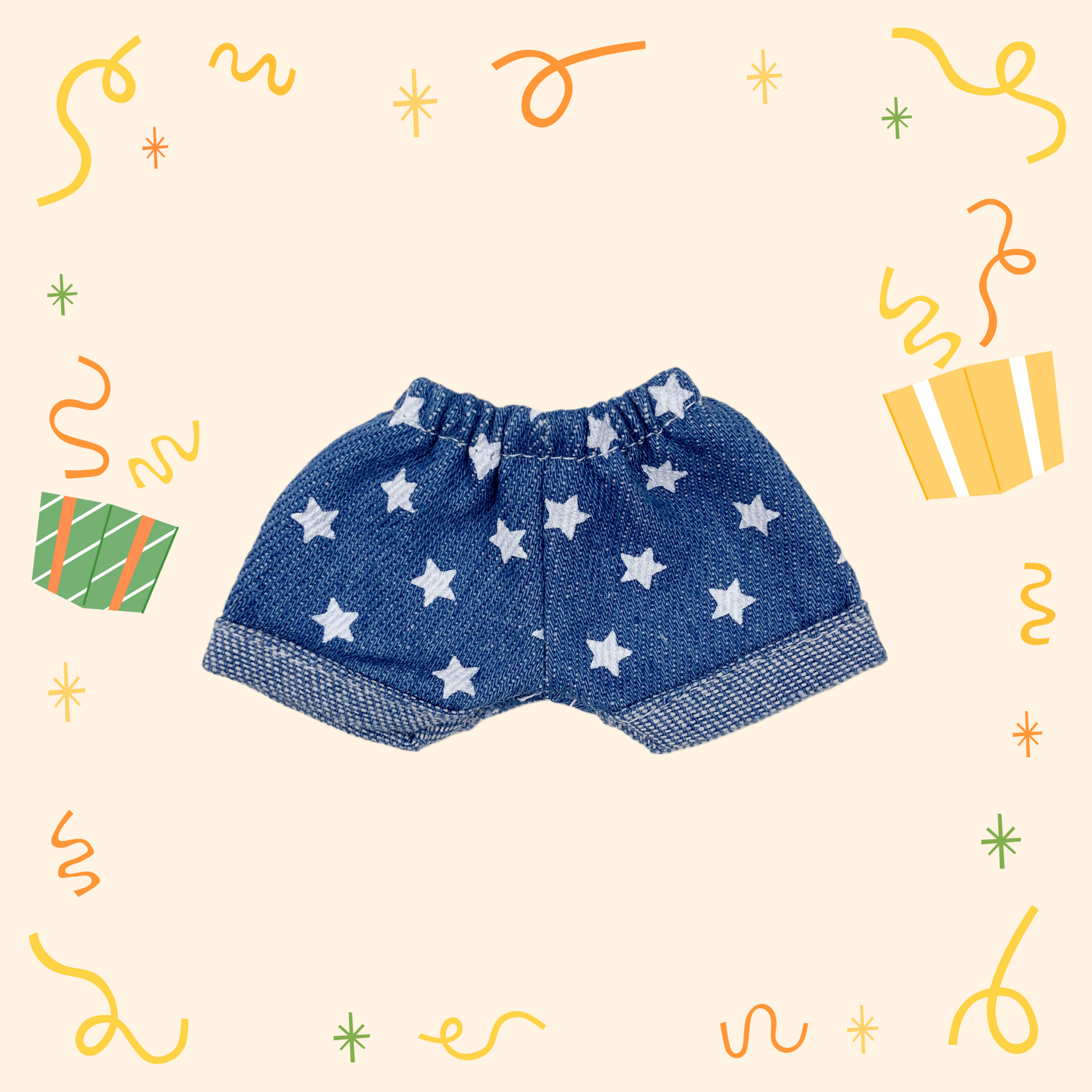 Handmade shorts, jeans, ski pants  with multiple styles to choose from, suitable for LBB 17cm