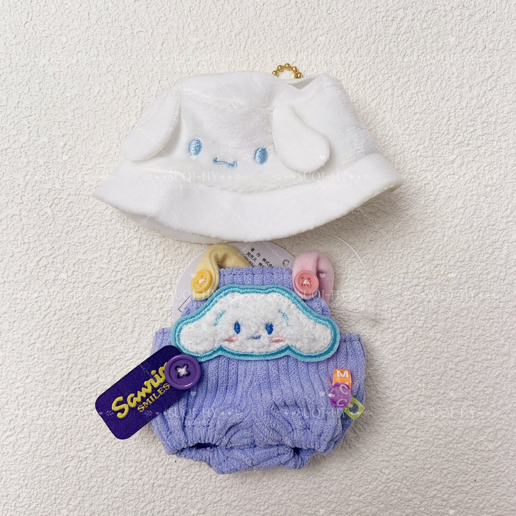 Cute plush HK /KUKU set,Other SanSanr character clothing suitable for 17cm lafufu