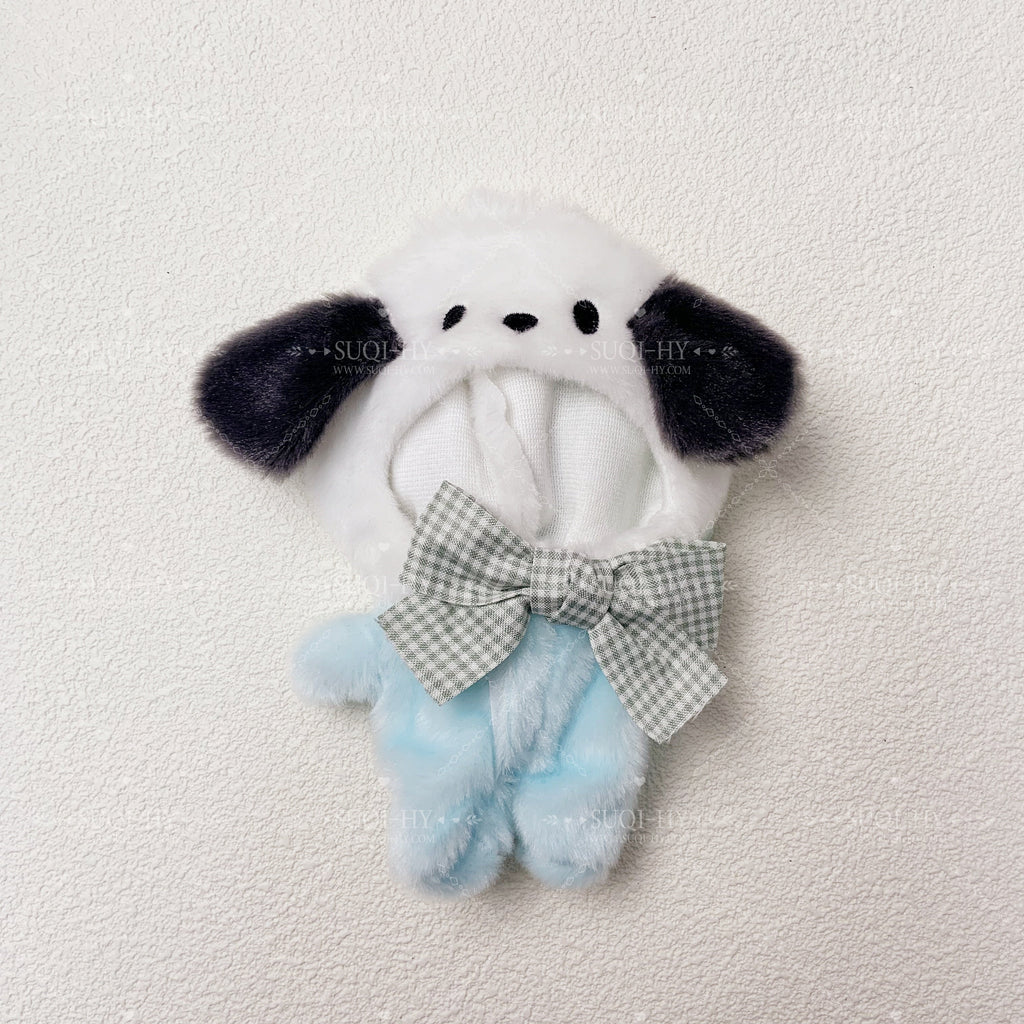 Cute plush HK /KUKU set,Other SanSanr character clothing suitable for 17cm lafufu