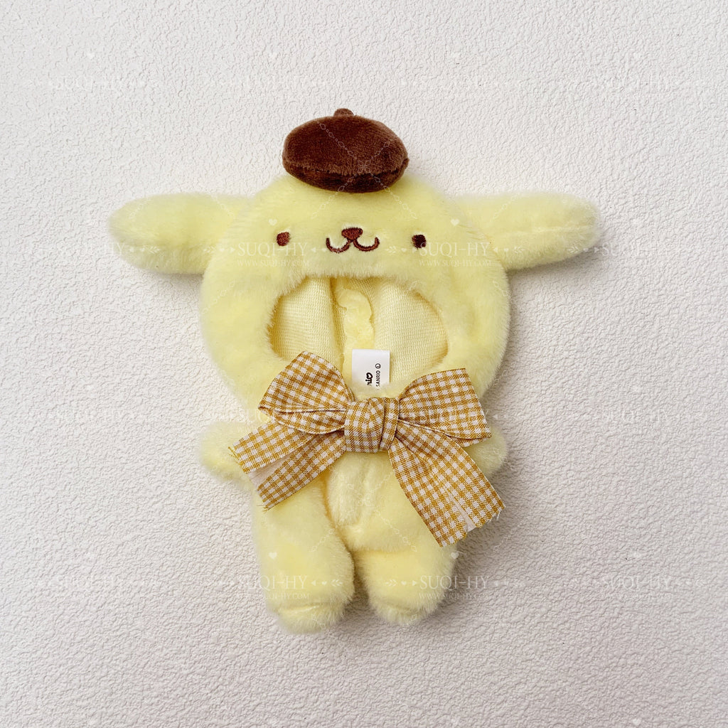 Cute plush HK /KUKU set,Other SanSanr character clothing suitable for 17cm lafufu